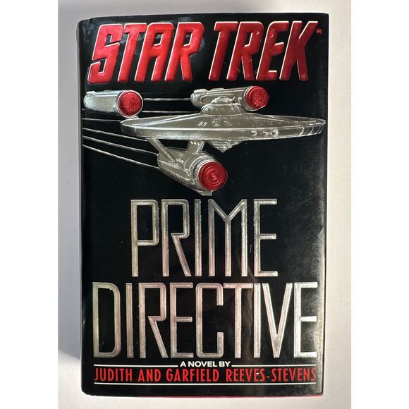 STAR TREK PRIME DIRECTIVE by Judith & Garfield Reeves-Stevens 1990 1st Ed. HC/DJ - Picture 1 of 8